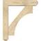 Ekena Millwork Westlake Craftsman Rough Sawn Bracket w/ Offset Brace, Douglas Fir, 6"W x 26"D x 30"H BKT0604X26X30WTL04RDF - alternate 2